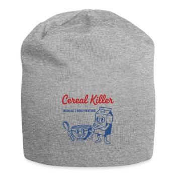 Breakfast Cereal Killer Breakfasts Worst Nightmare - Jersey Beanie - heather grey - Front