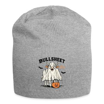 Cow Halloween Outfit Funny Pun Farm - Jersey Beanie - heather grey - Front
