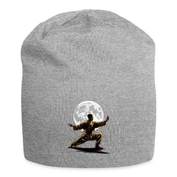 Tai Chi Zen Meditation – Chi Qigong Training - Jersey Beanie - heather grey - Front