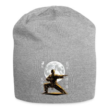 Tai Chi Zen Meditation – Chi Qigong Training - Jersey Beanie - heather grey - Front