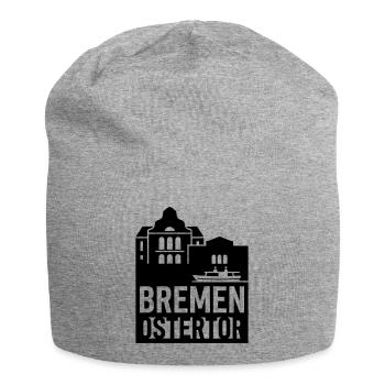 bremen ostertor - Jersey-Beanie - Grau meliert - Vorne