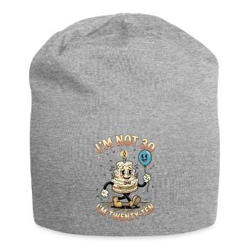 Ich Bin Nicht 30 Ich Bin 20 Zehn Geburtstag - Jersey-Beanie - Grau meliert - Vorne