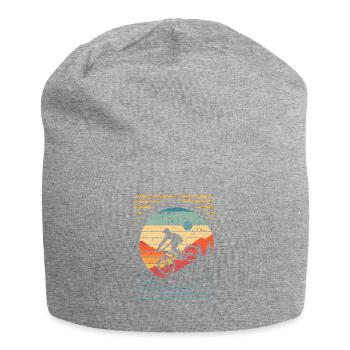 Vintage Mountain Bike - Jersey Beanie - heather grey - Front