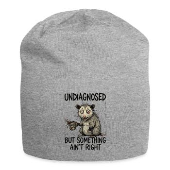 Ce n’est pas diagnostiqué, mais quelque chose ne va pas - Bonnet en jersey - gris chiné - Devant