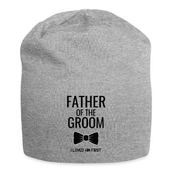 Père Marié Nœud Papu - Bonnet en jersey - gris chiné - Devant