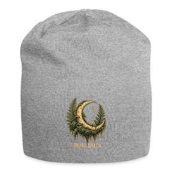 Sorcière des Bois Sombres, Sorcière de la Mousse Forêt Gothique Cresce - Bonnet en jersey - gris chiné - Devant