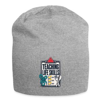 Enseignement des compétences de vie en éducation spécialisée, Enseignant Li - Bonnet en jersey - gris chiné - Devant