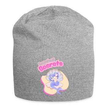 Geheimnis der Muschel - Jersey-Beanie - Grau meliert - Vorne