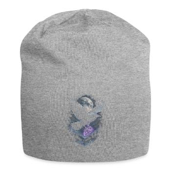 Raven Raven - Jersey Beanie - heather grey - Front