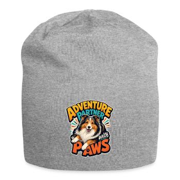 Shetland Shepherd - Jersey-Beanie - Grau meliert - Vorne