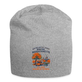 Hot New England Fall Foliage Boston Massachusetts - Jersey-Beanie - Grau meliert - Vorne