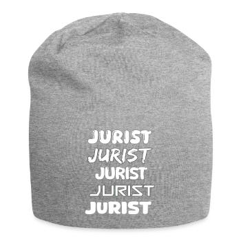 Occupation Lawyer - Jersey Beanie - heather grey - Front