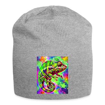 chameleon - Jersey Beanie - heather grey - Front