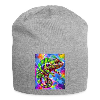 chameleon - Jersey Beanie - heather grey - Front