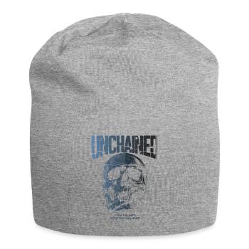 Unchained Skull Breaks Limits - Jersey Beanie - heather grey - Front