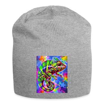 chameleon - Jersey Beanie - heather grey - Front