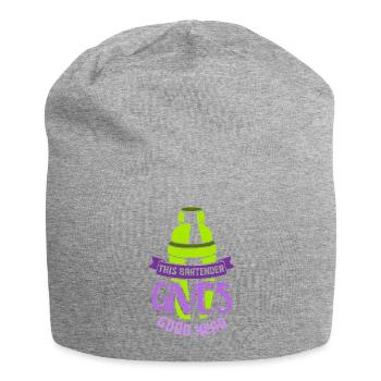 Serveur Barman Barchef - Bonnet en jersey - gris chiné - Devant