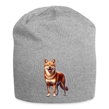 Australian wild dog - Jersey Beanie - heather grey - Front