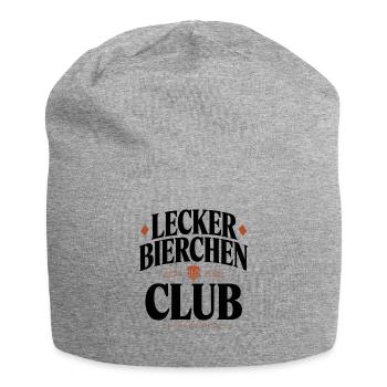 Lecker Bierchen Club Bier Spruch JGA Malle Bier - Jersey Beanie - heather grey - Front