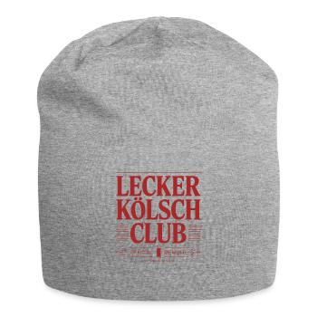 Lecker Kölsch Club Kölle Kölner Bier Brauhaus Köln - Jersey-Beanie - Grau meliert - Vorne