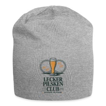 Bier Lecker Pilsken Club Ruhrpott Pils Bierchen - Jersey-Beanie - Grau meliert - Vorne