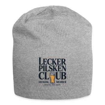 Bier Lecker Pilsken Club Ruhrpott Pils Bierchen - Jersey-Beanie - Grau meliert - Vorne