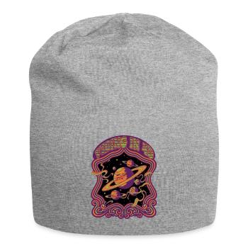 Vibrieren in 4D-Hippie-Musik Trippig-Rave-EDM - Jersey-Beanie - Grau meliert - Vorne