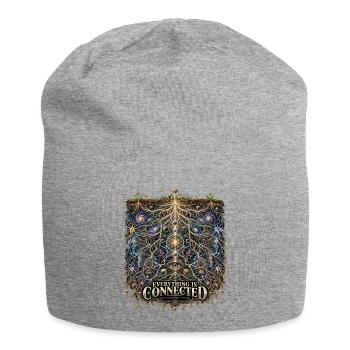 2614-3Y THIRD EYE DEPARTMENT – PILZVERBINDUNG - Jersey-Beanie - Grau meliert - Vorne