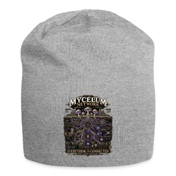 2617-3Y DRITTE AUGENABTEILUNG – PILZNETZWERK - Jersey-Beanie - Grau meliert - Vorne