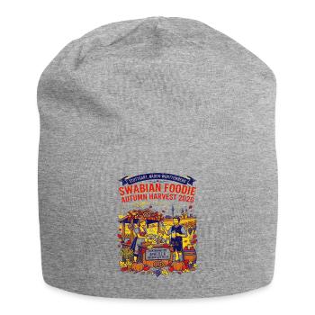 Baden Swabian Foodie Autumn Harvest Stuttgart Food - Jersey-Beanie - Grau meliert - Vorne