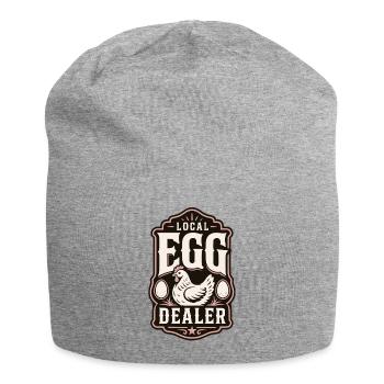 Local Egg Dealer - Jersey-Beanie - Grau meliert - Vorne
