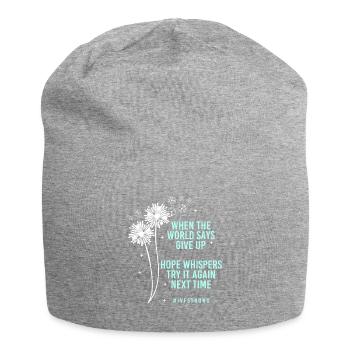 Embryo Transfer Tag Fötus - Jersey-Beanie - Grau meliert - Vorne