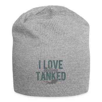 Apnoetaucher Freitaucher Taucher - Jersey-Beanie - Grau meliert - Vorne