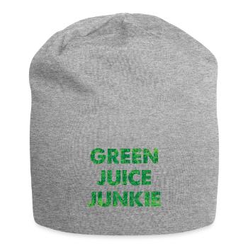 Green Juice 3 Colour Remix - Jersey Beanie - heather grey - Front