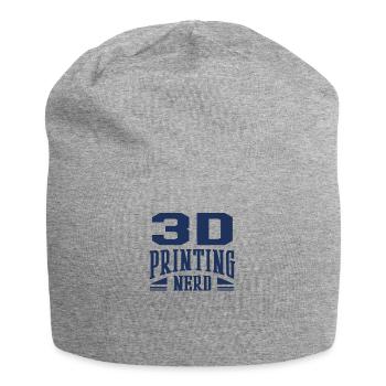 3D Printing - Jersey Beanie - heather grey - Front