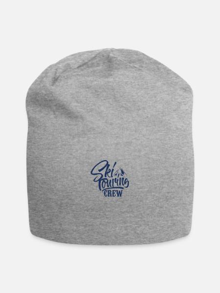 Skitouren - Jersey-Beanie - Grau meliert