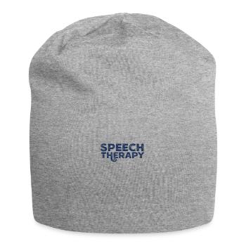 Speech therapy Speech therapist Speech therapist Speech therapist Speech therapist - Jersey Beanie - heather grey - Front