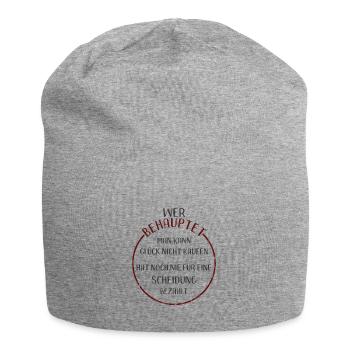 Scheidung Witziger Trennung Spruch Für Scheidung - Jersey-Beanie - Grau meliert - Vorne