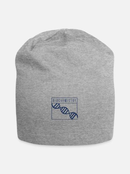 Biochemie Biochemikerin Bio Biochemiker - Jersey-Beanie - Grau meliert