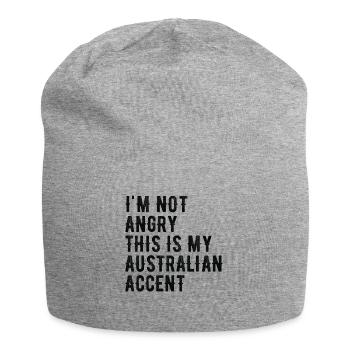 Ich Bin Nicht Böse, Mein Australischer Akzent - Jersey-Beanie - Grau meliert - Vorne