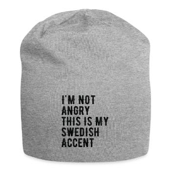 Ich Bin Nicht Böse, Mein Schwedischer Akzent - Jersey-Beanie - Grau meliert - Vorne