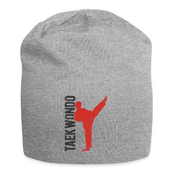 Koreanischer Kampfsport Taekwondo - Jersey-Beanie - Grau meliert - Vorne