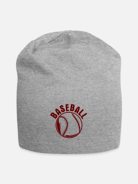Baseball - Jersey-Beanie - Grau meliert