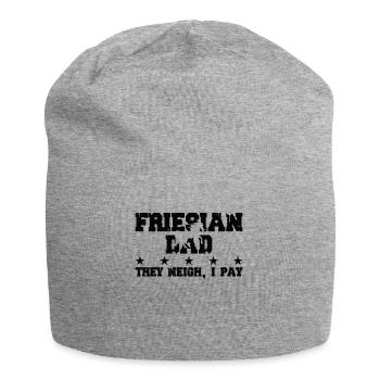 Pferdedad - Frison - Bonnet en jersey - gris chiné - Devant