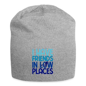 Apnoetaucher Freitaucher Taucher - Jersey-Beanie - Grau meliert - Vorne