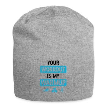 Laufen Schwimmen Radfahren Triathlon - Jersey-Beanie - Grau meliert - Vorne