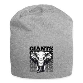 MAJESTIC ELEPHANT : UN HOMMAGE INTEMPOREL AUX GÉANTS - Bonnet en jersey - gris chiné - Devant