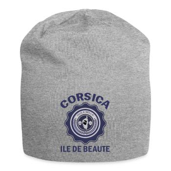 Corsica Ile de Beaute Isula Bella Island Corsica - Jersey Beanie - heather grey - Front