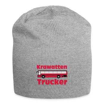 Busfahrer Bus Omnibus Krawatten Trucker (25) - Jersey-Beanie - Grau meliert - Vorne