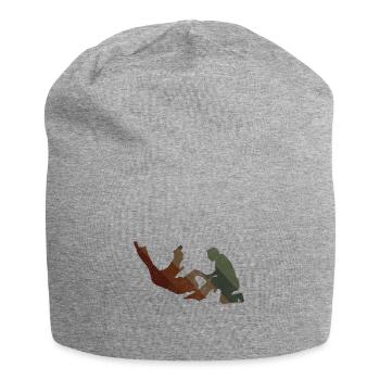 Koreanischer Kampfsport Hapkido - Jersey-Beanie - Grau meliert - Vorne